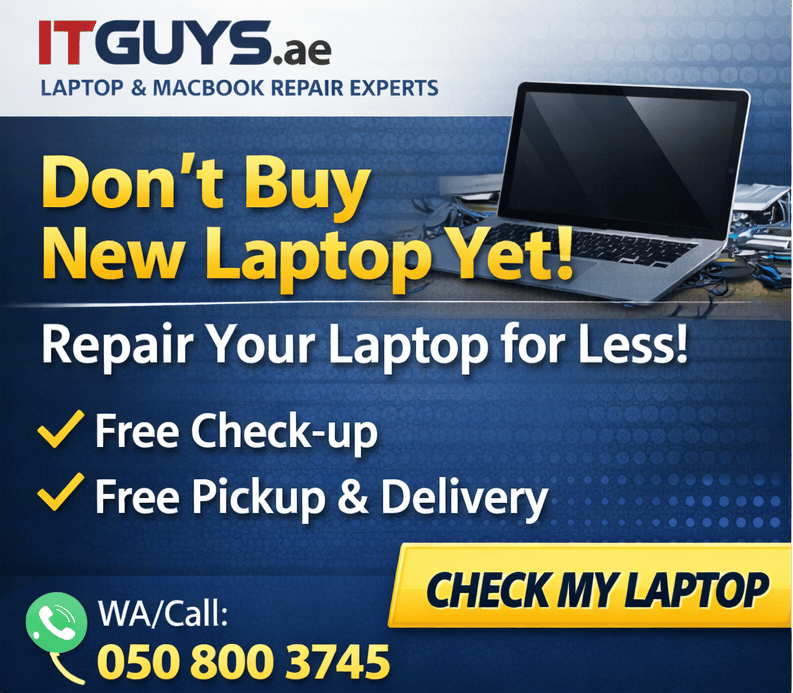 laptop repair price in Dubai